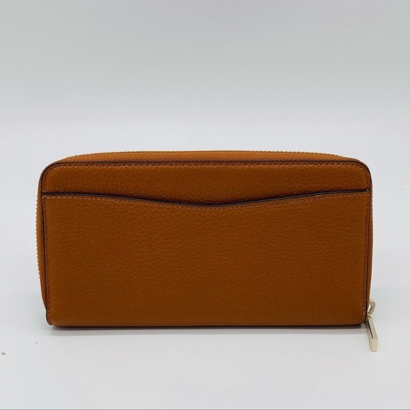 Kate Spade Leila Large Continental Wallet Leather Rich Brown - Picture 5 of 9